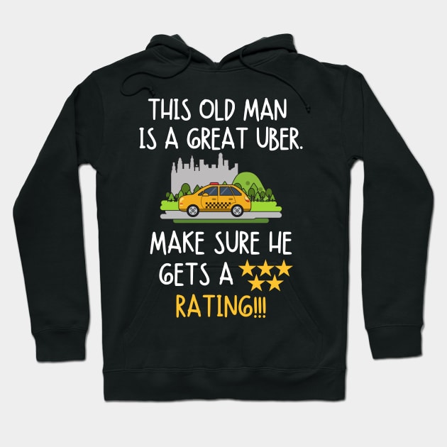 Don't underestimate this old man! Hoodie by mksjr